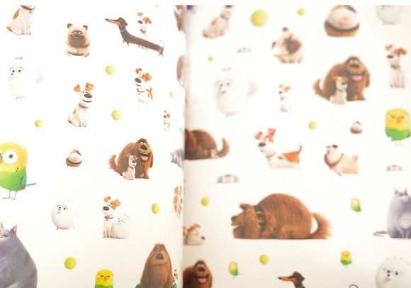SECRET LIFE PETS MEGA STICKER