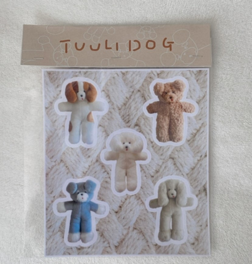 ぬいぐるみステッカー