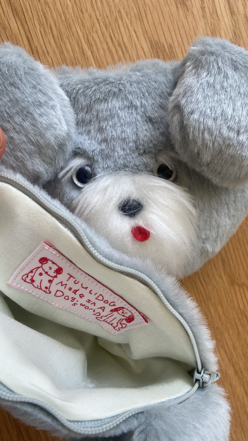 いぬポーチ GRY