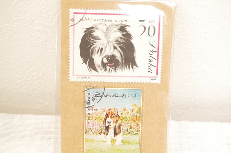 幸せを届けてくれるいぬさんstamp