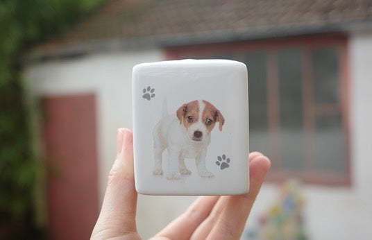 キレイ好きさんのための犬さん文具立て