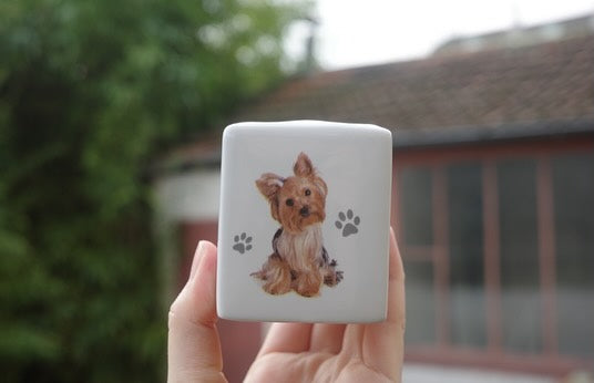 キレイ好きさんのための犬さん文具立て