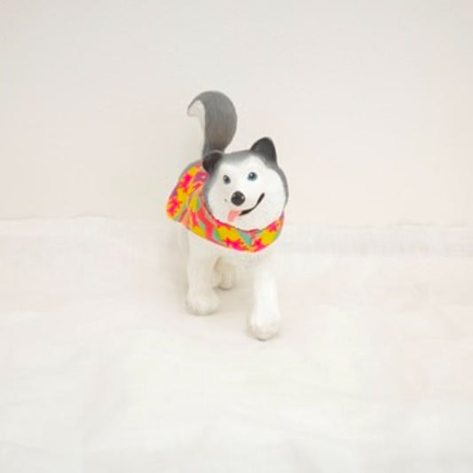 Sindy人形の犬ぞりわんちゃん