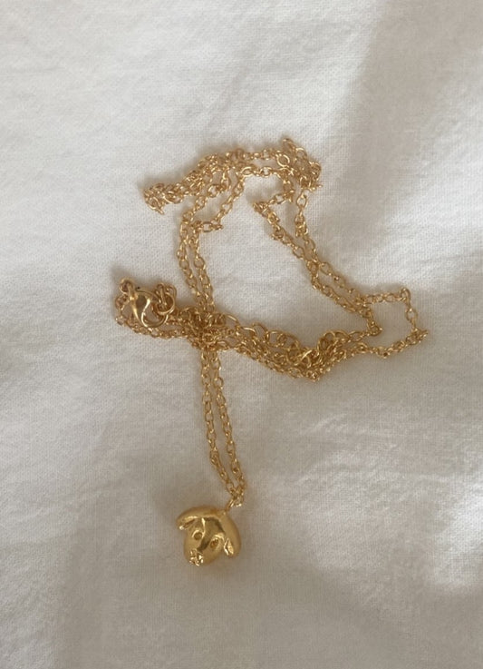 24K gold-plated necklace / ｢Fanny .N｣