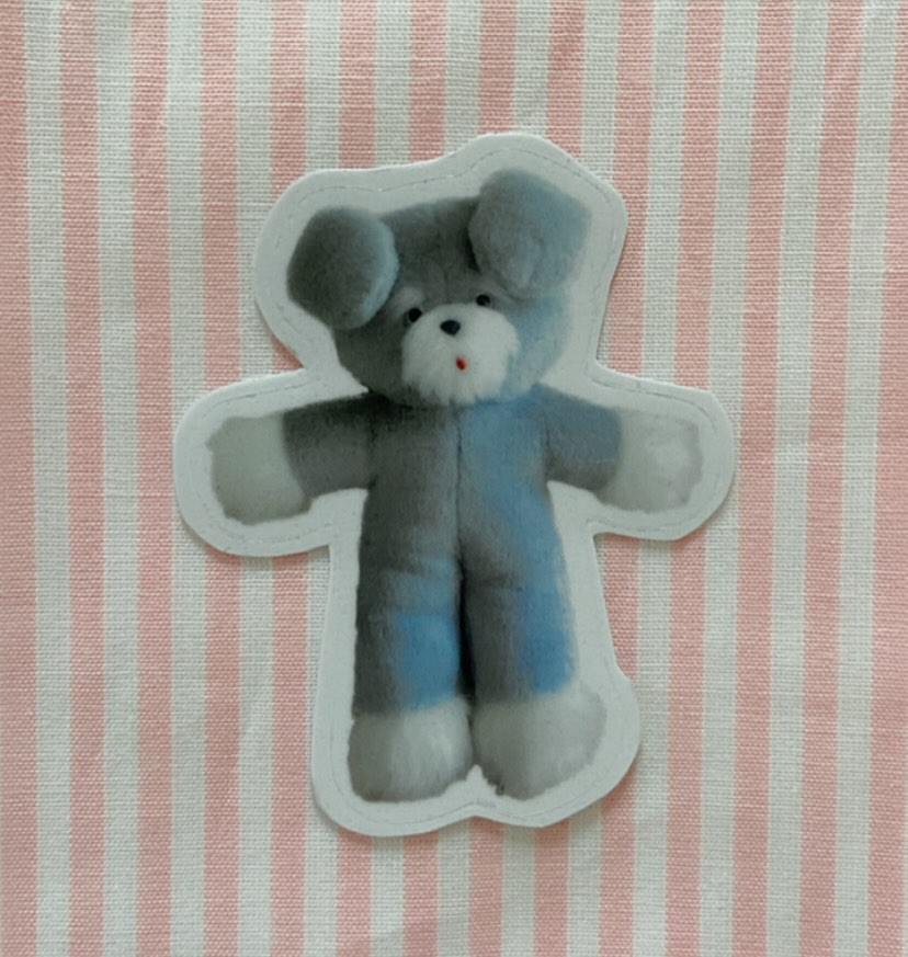 ぬいぐるみステッカー