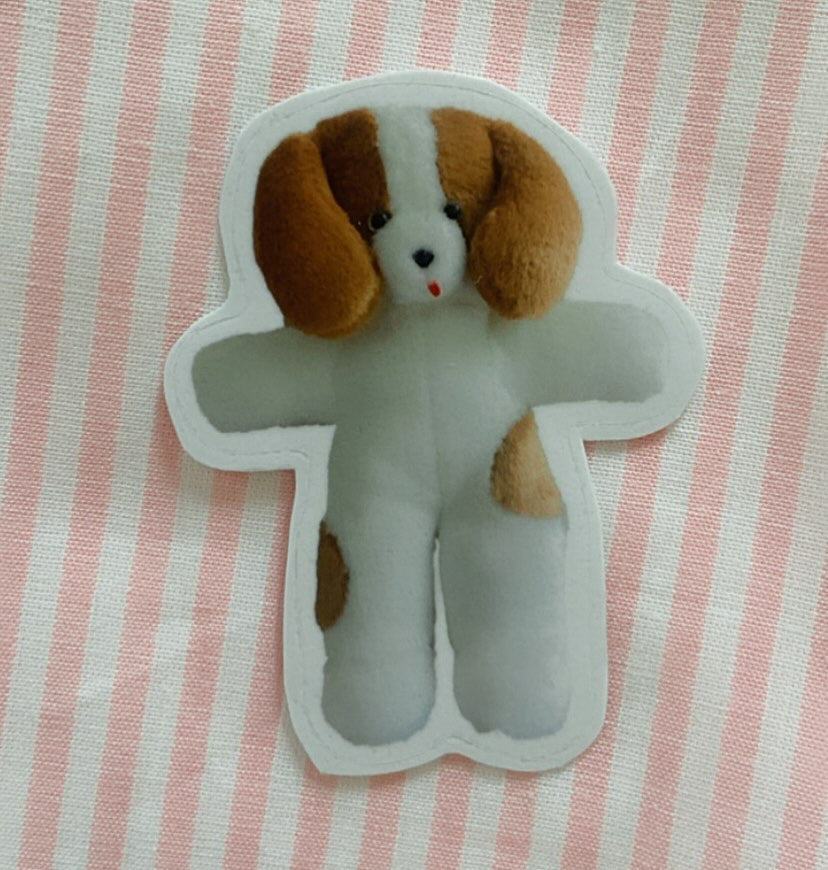 ぬいぐるみステッカー