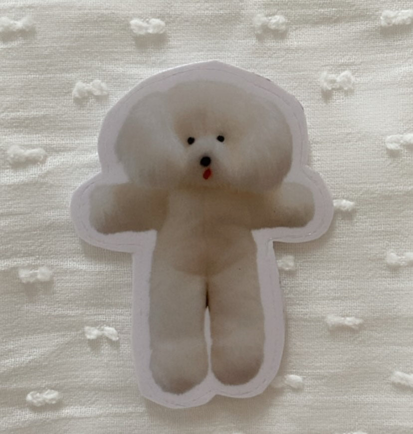 ぬいぐるみステッカー